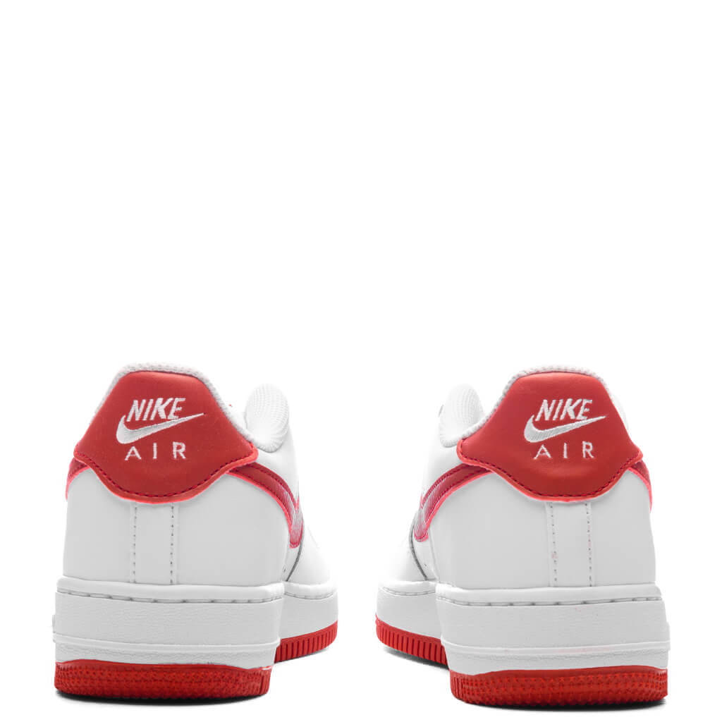Nike Air Force 1 (GS) - White/Dragon Red