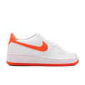Nike Air Force 1 (GS) - White/Safety Orange