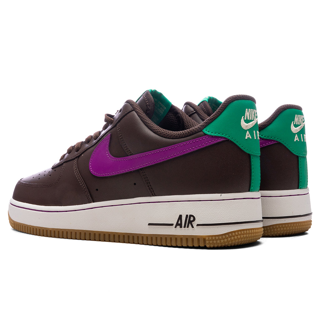 Nike Air Force '07 - Barque Brown/Vivid Purple/Stadium Green