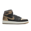Air Jordan 1 Retro High OG (GS) 'Black and Gold' - Black/Metallic Gold/Sail