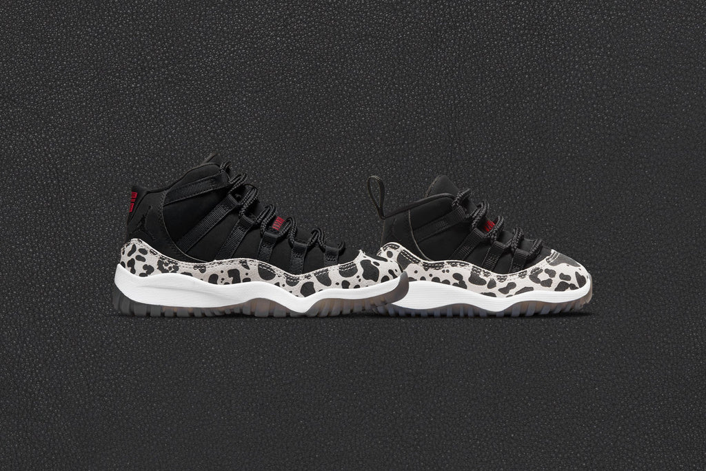 Air Jordan 11 Retro (PS) - Black/Gym Red/Sail