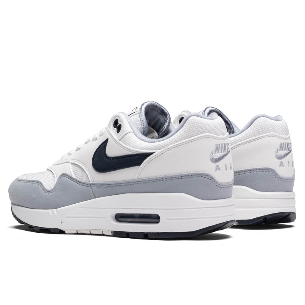 Nike Air Max 1 - Platinum Tint/Dark Obsidian/Wolf Grey