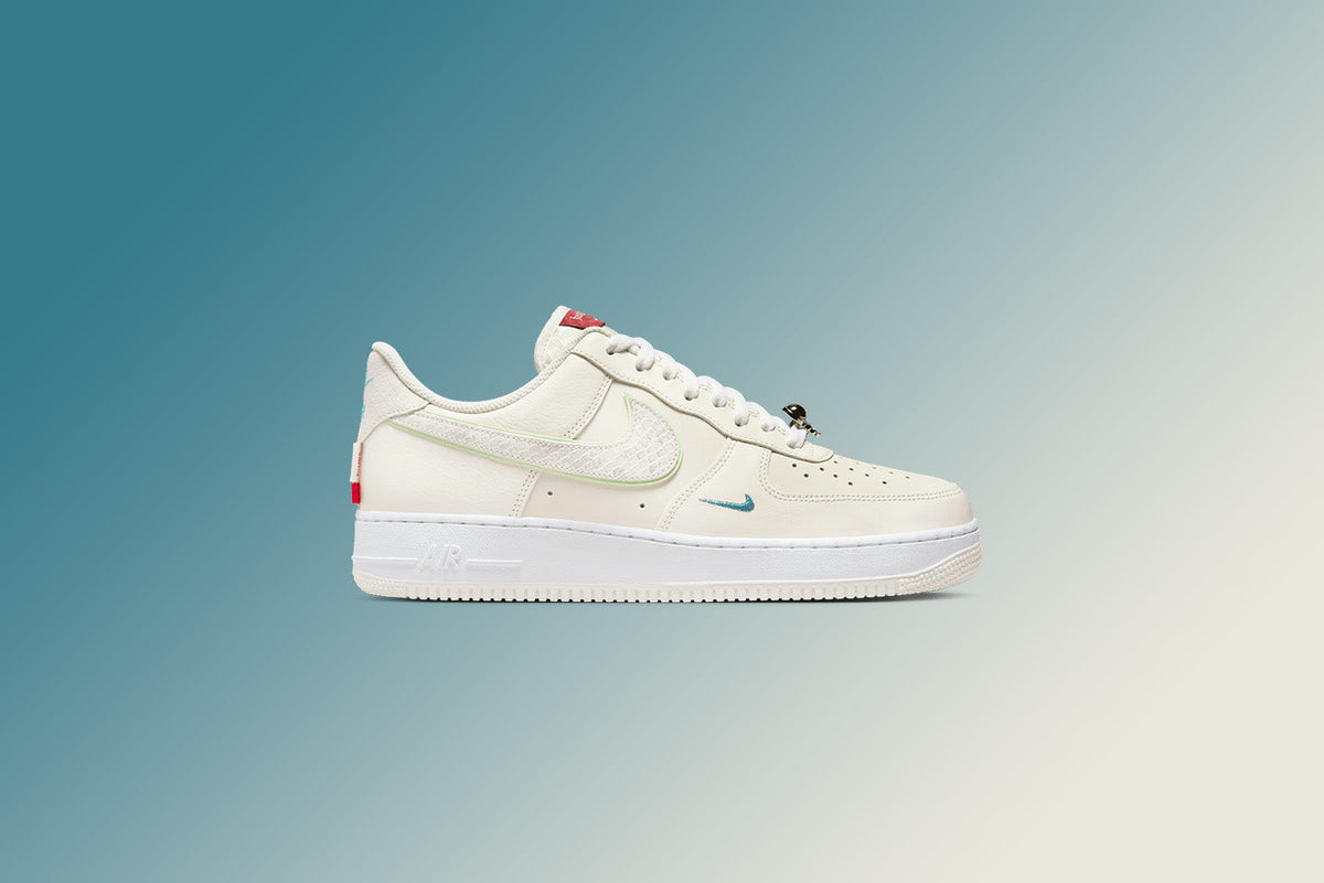 Nike Air Force 1 '07 'Year Of The Dragon' - Sail/Vapor Green/University Red