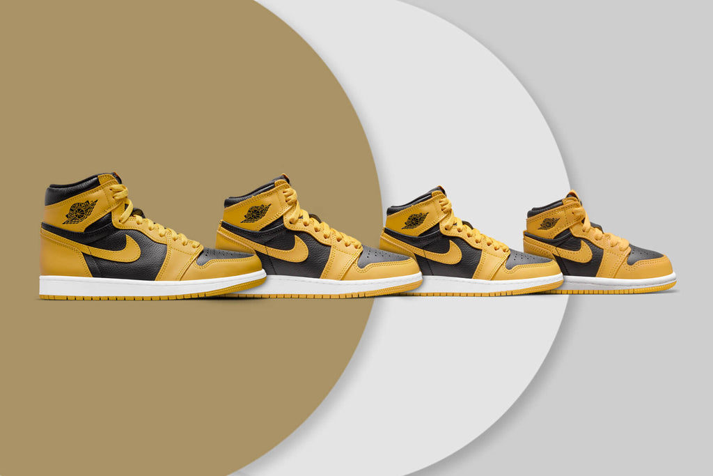 Air Jordan 1 Retro High OG 'Pollen' (GS) - Yellow/Black
