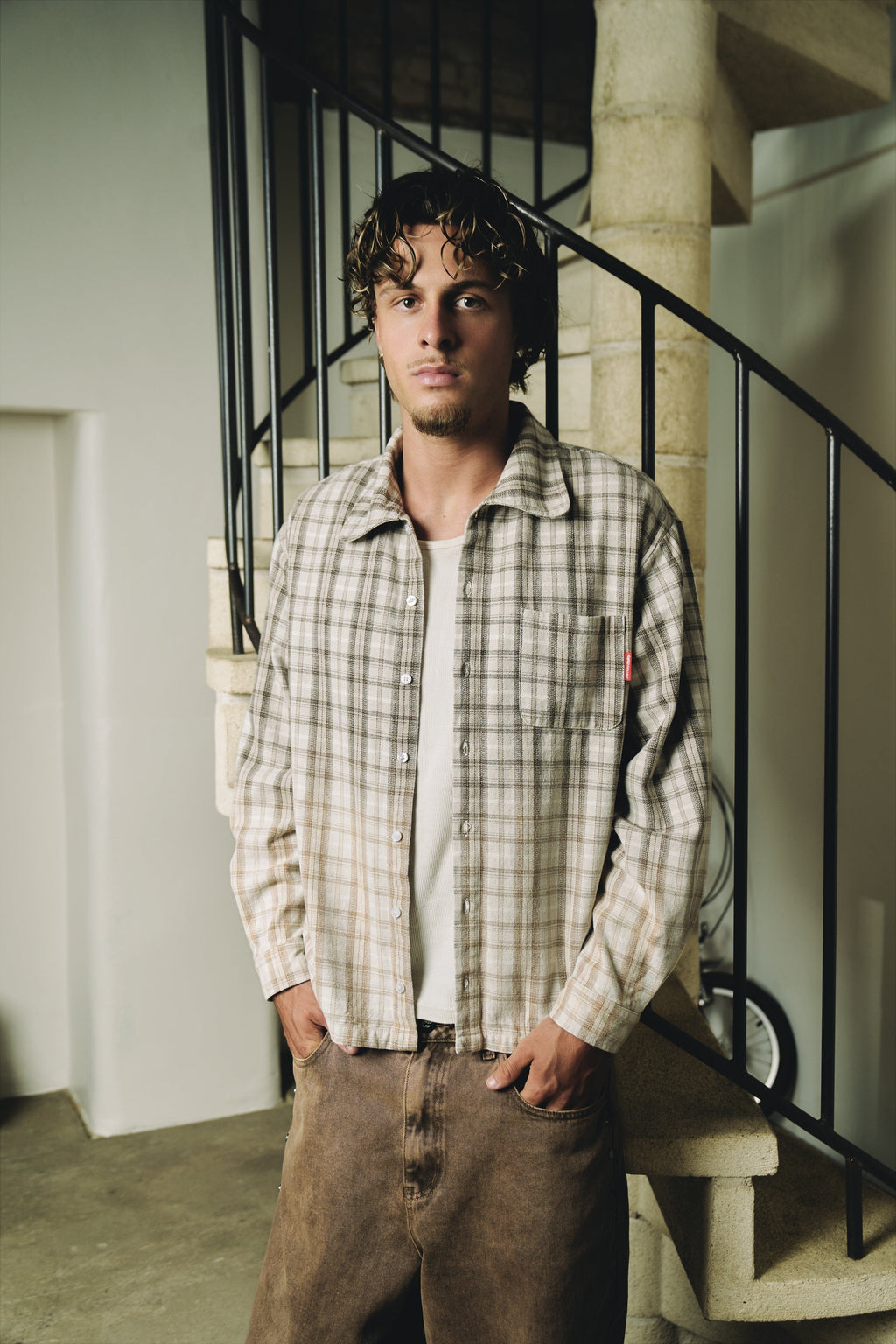 Samuel Bailey Faded Flannel