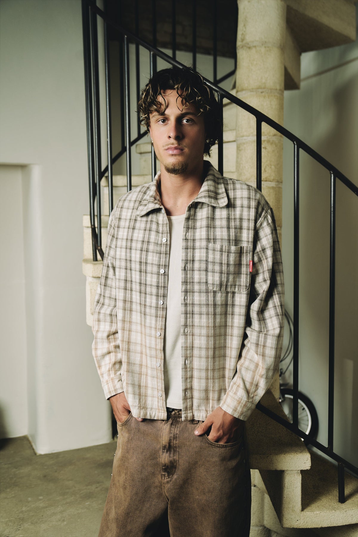 Samuel Bailey Faded Flannel