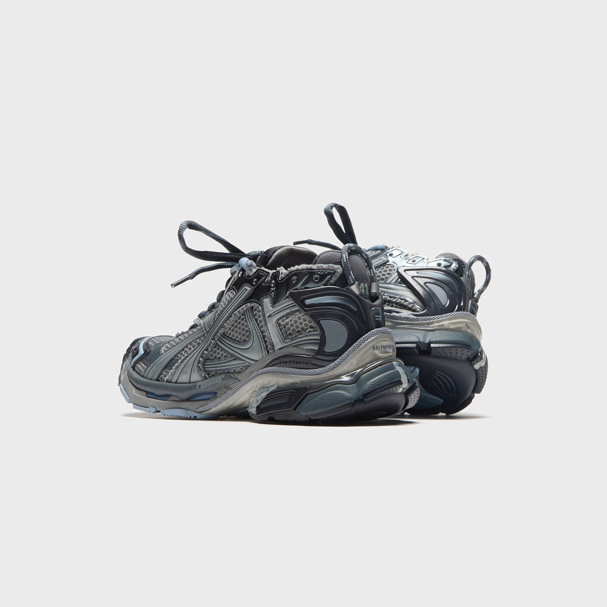 Balenciaga Runner - Grey / Navy / Light Blue