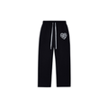 Conflicted Hearts Black Basics Jogger
