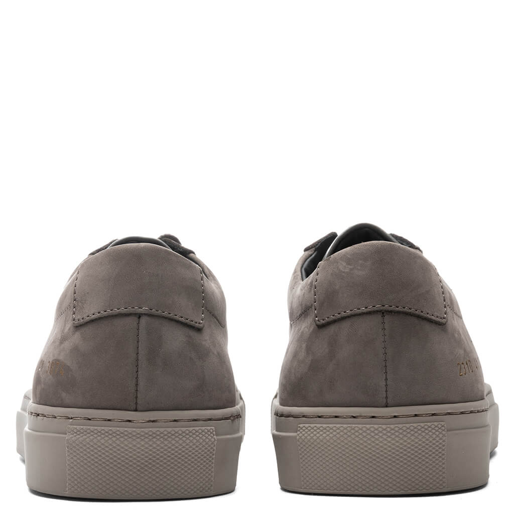 Common Projects Achilles Low Nubuck - Warm Grey