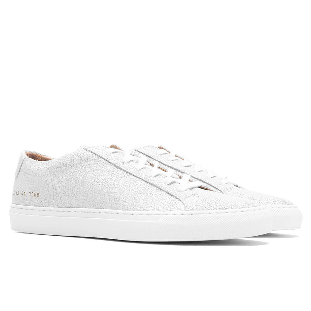 Common Projects Achilles Cracked - Cracked White