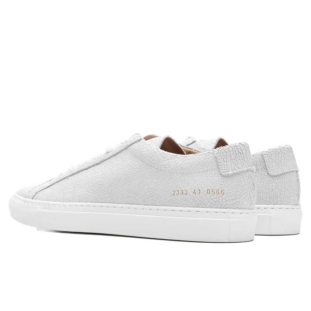 Common Projects Achilles Cracked - Cracked White