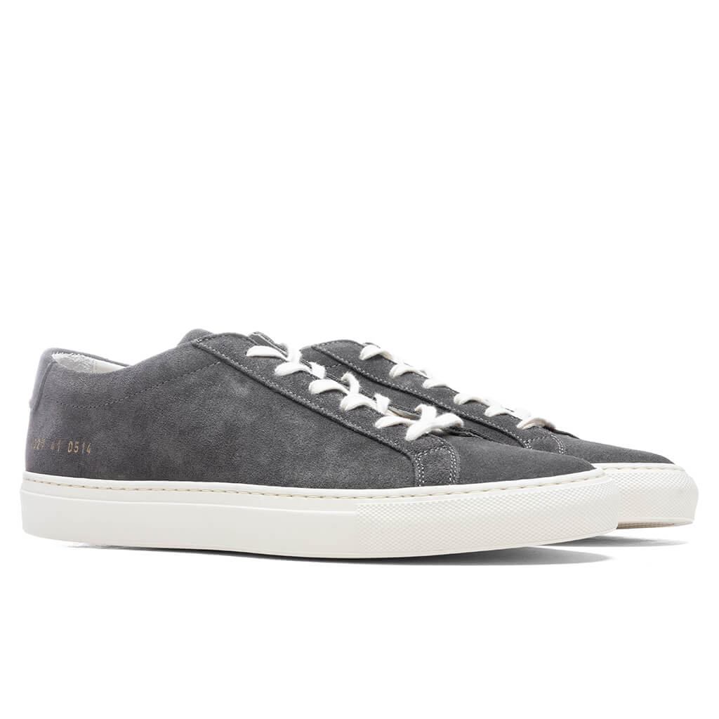Common Projects Achilles Low in Suede - Washed Black