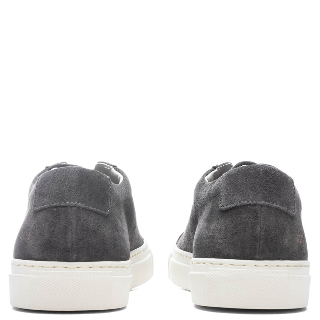 Common Projects Achilles Low in Suede - Washed Black