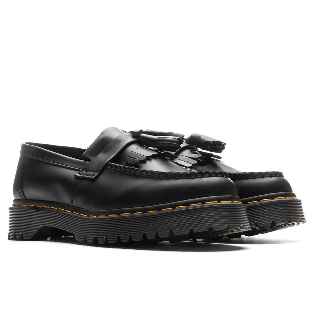 Dr. Martens Adrian Bex Smooth Leather Tassel Loafers - Black