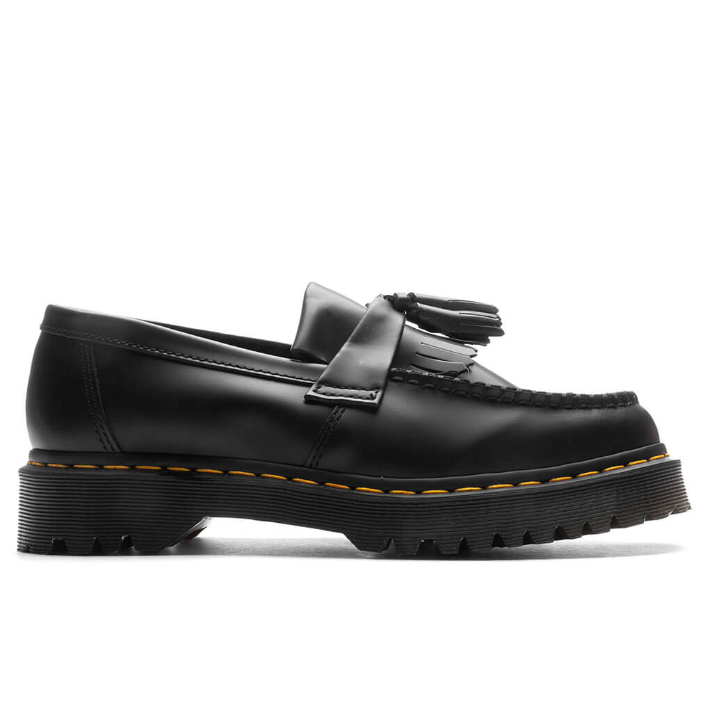 Dr. Martens Adrian Bex Smooth Leather Tassel Loafers - Black