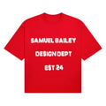Samuel Bailey Red Design Dept Tee