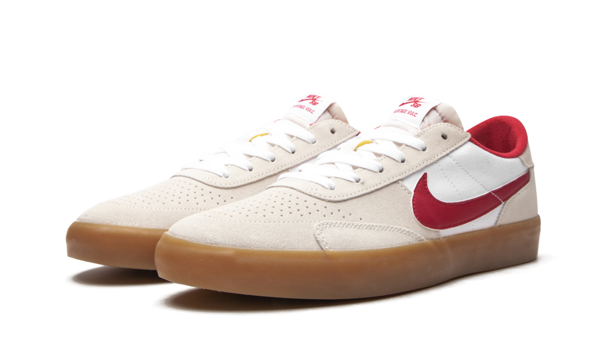 Nike Heritage Vulc SB "Summit White / Red" CD5010 100