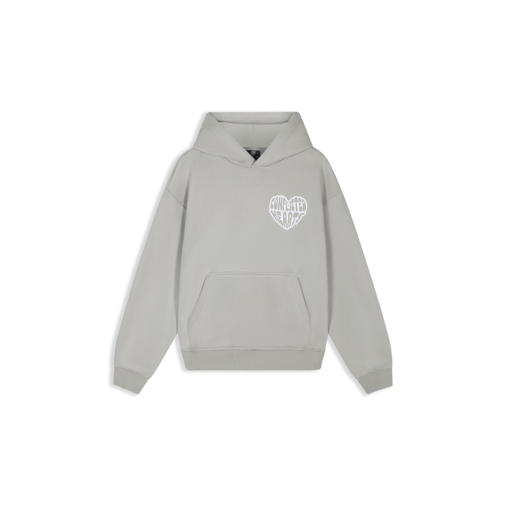 Conflicted Hearts Navy Basics Hoodie