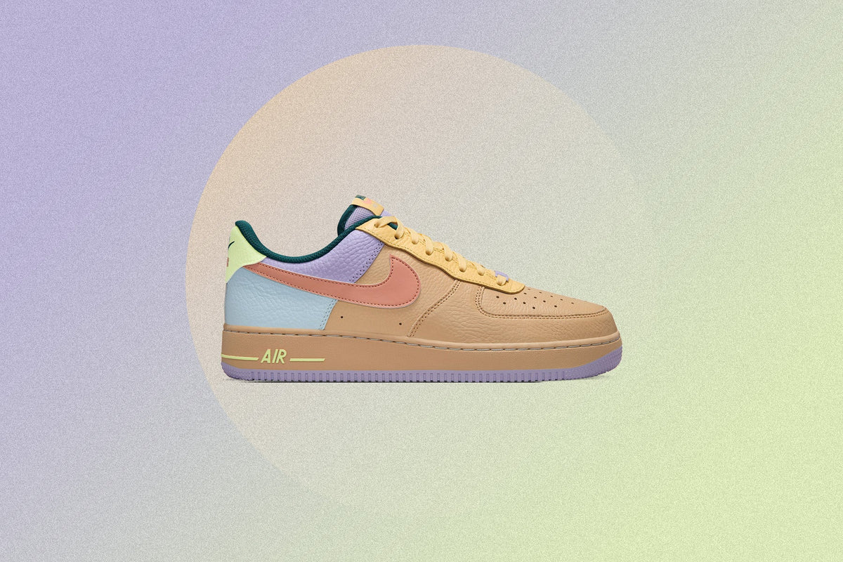 Nike Air Force 1 '07 'Easter' - Sesame/Apricot Agate/Hydrangeas