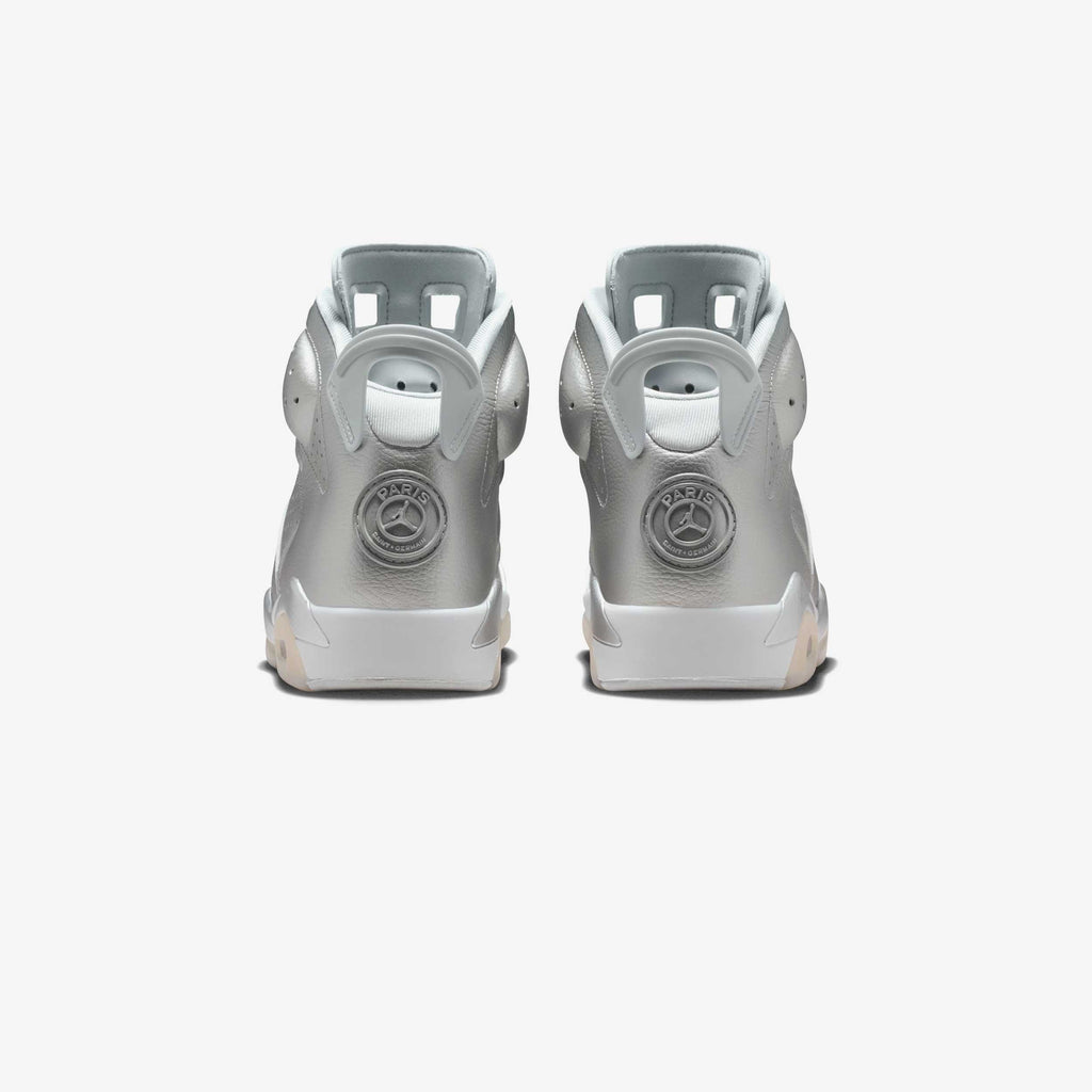 Jordan Air Jordan 6 Retro x PSG "Metallic Silver"