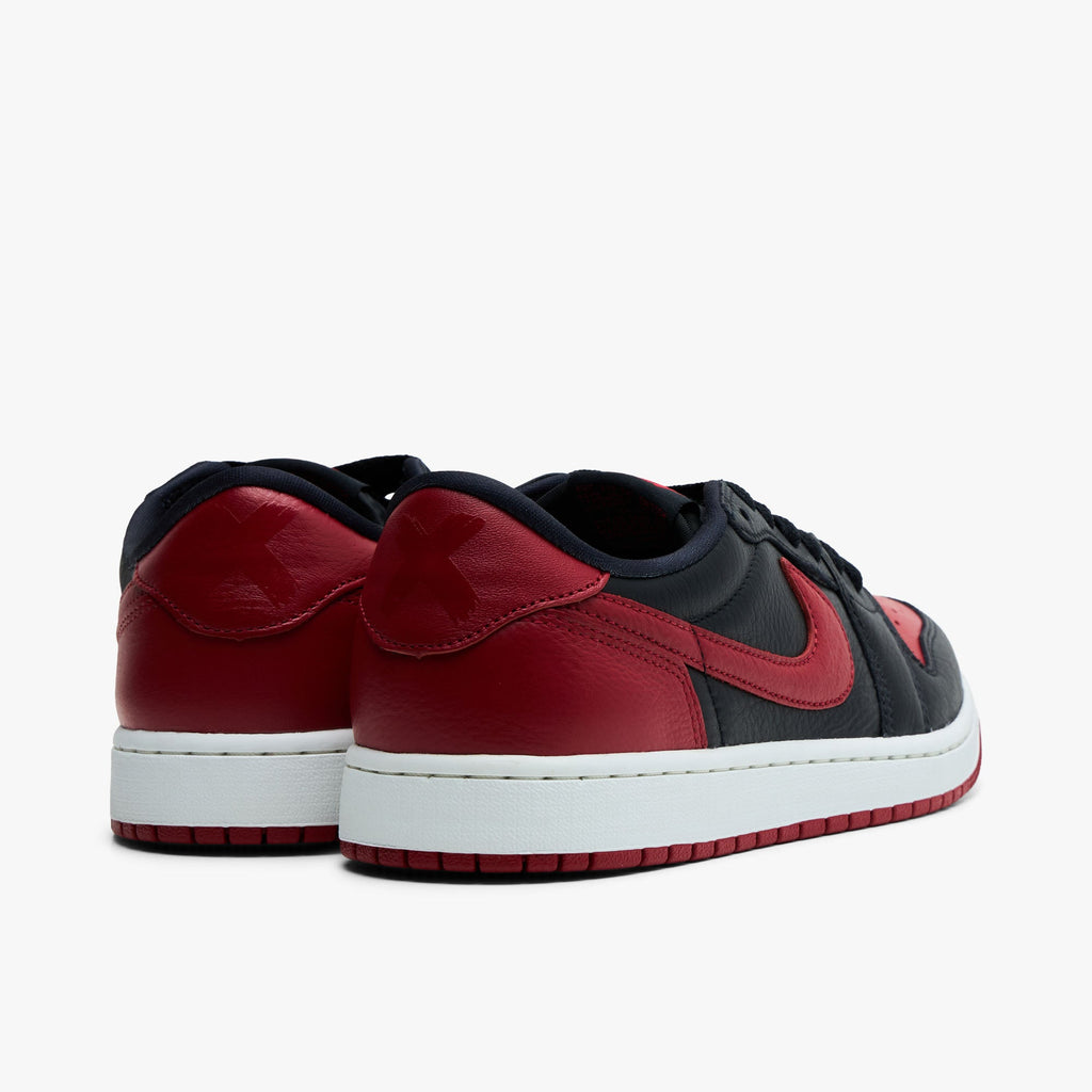 Jordan 1 Retro Low OG Black / Black - Varsity Red