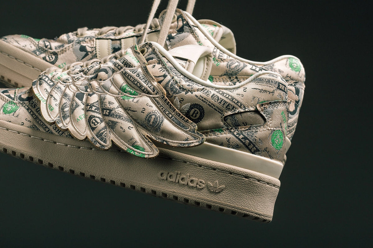 adidas Originals x Jeremy Scott Forum Wings Low Money - Clear Brown