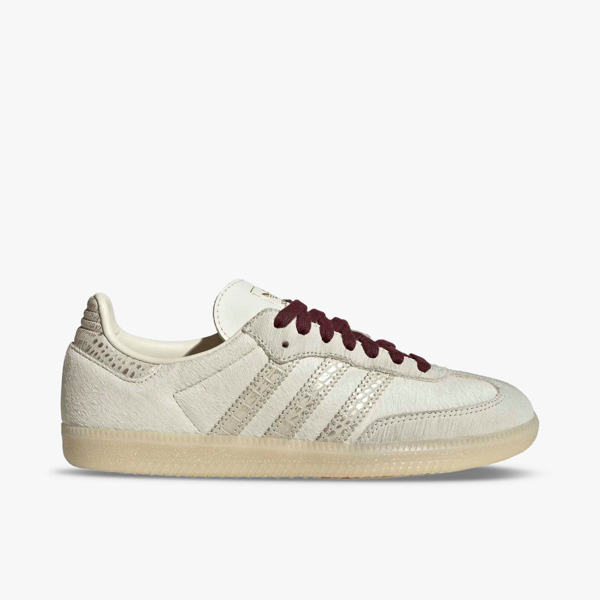 adidas Women's Samba OG Cream White / Maroon