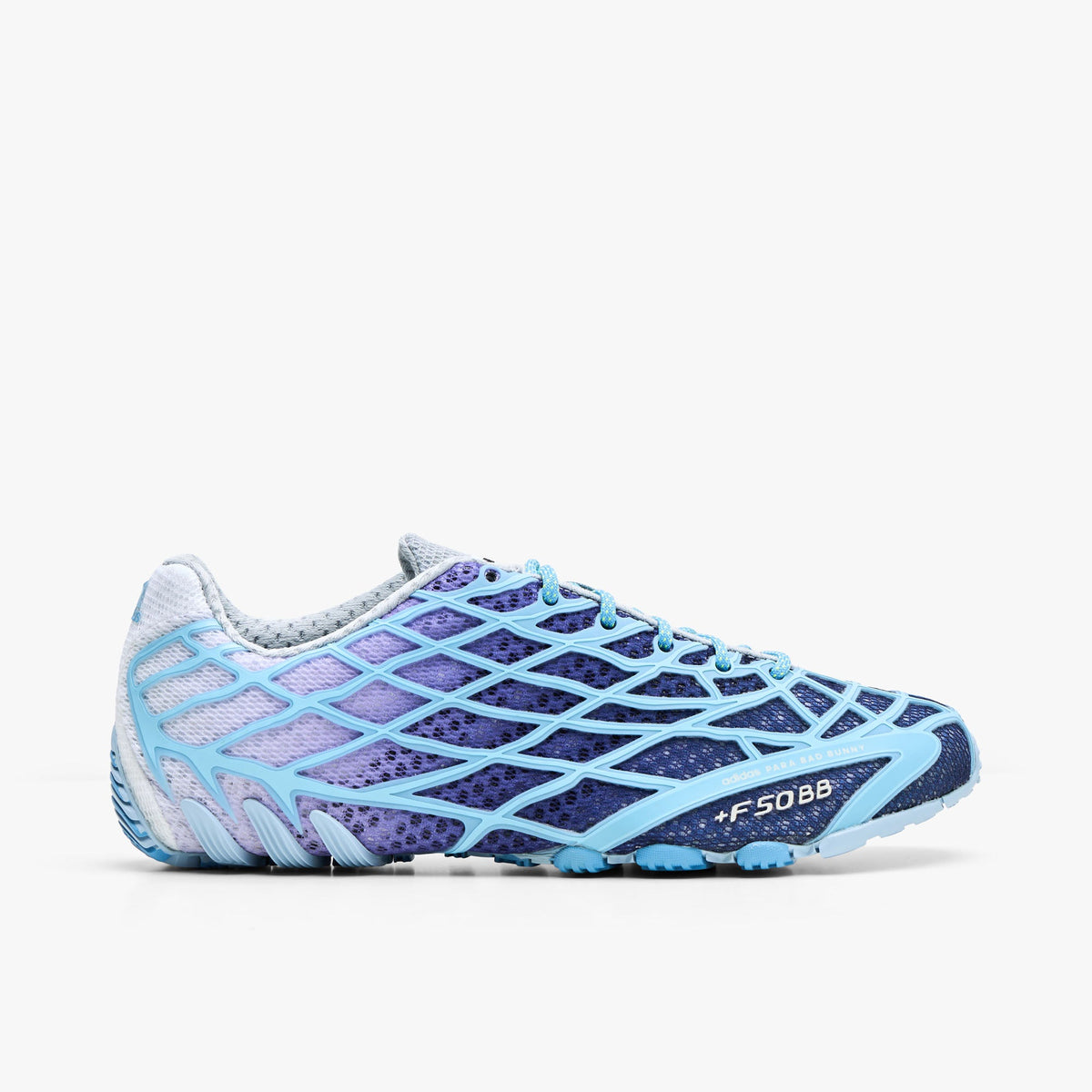 adidas Bad Bunny F50 Spider "Arana"  Clear Sky / Clear Blue - Light Purple