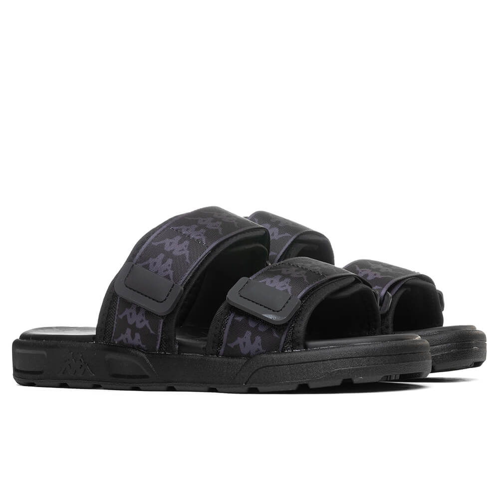 Kappa 222 Banda Aster 1 Sandals - Black/Dark Grey
