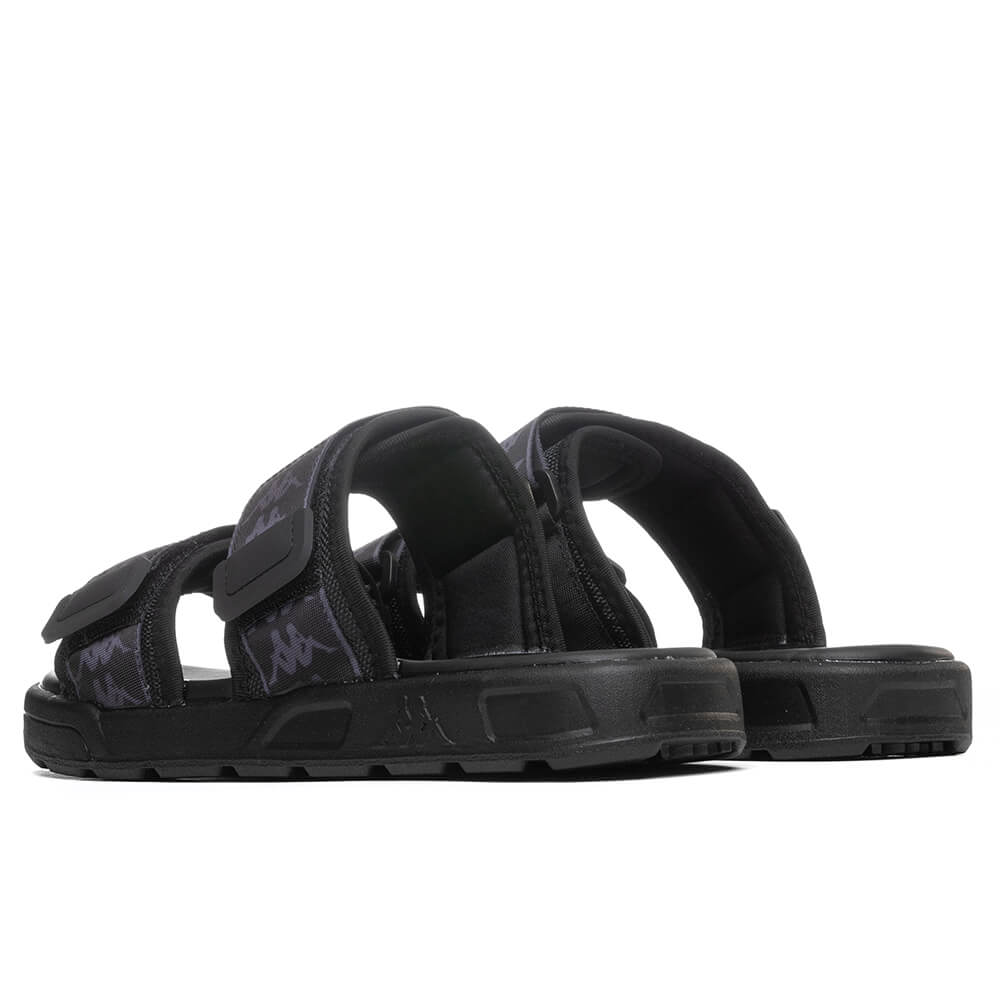 Kappa 222 Banda Aster 1 Sandals - Black/Dark Grey