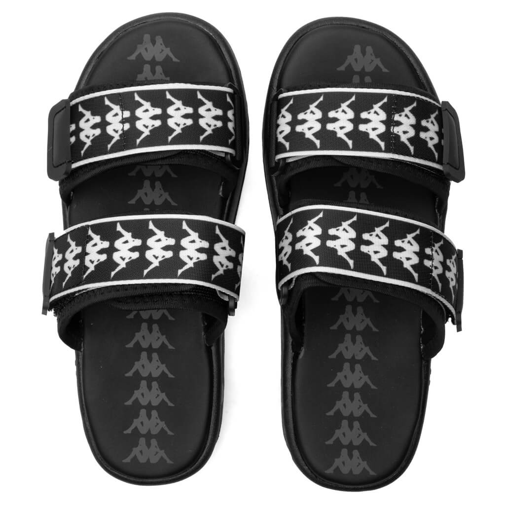 Kappa 222 Banda Aster 1 Sandals - Black/White
