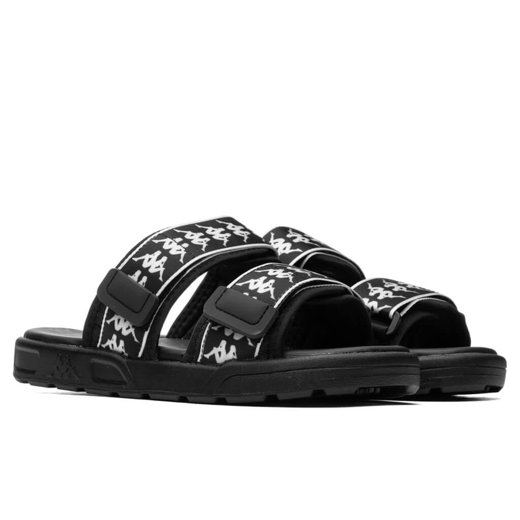 Kappa 222 Banda Aster 1 Sandals - Black/White