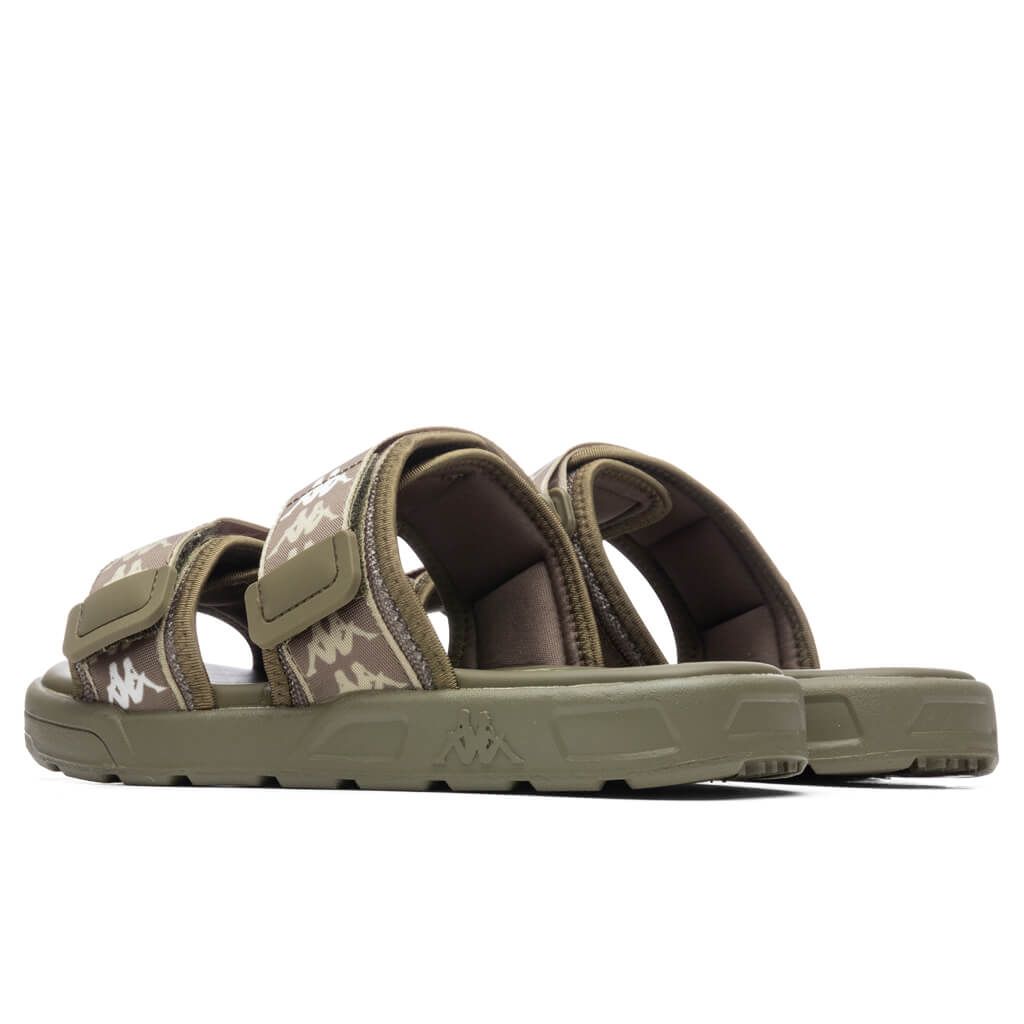 Kappa 222 Banda Aster 1 Sandals - Green Olive/Green Sage