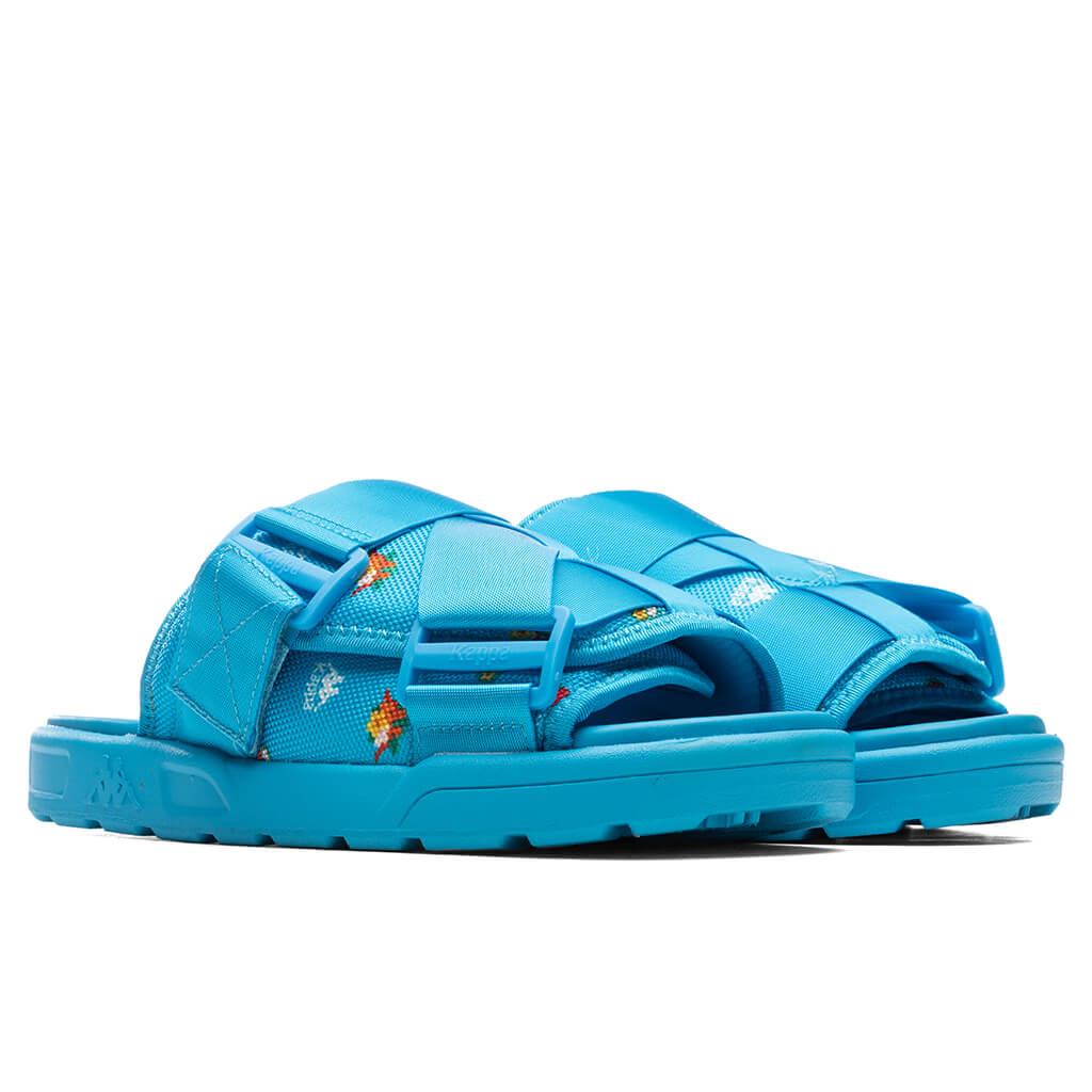 Kappa 222 Banda Degana Sandals - Blue Hawaiian/Off-White