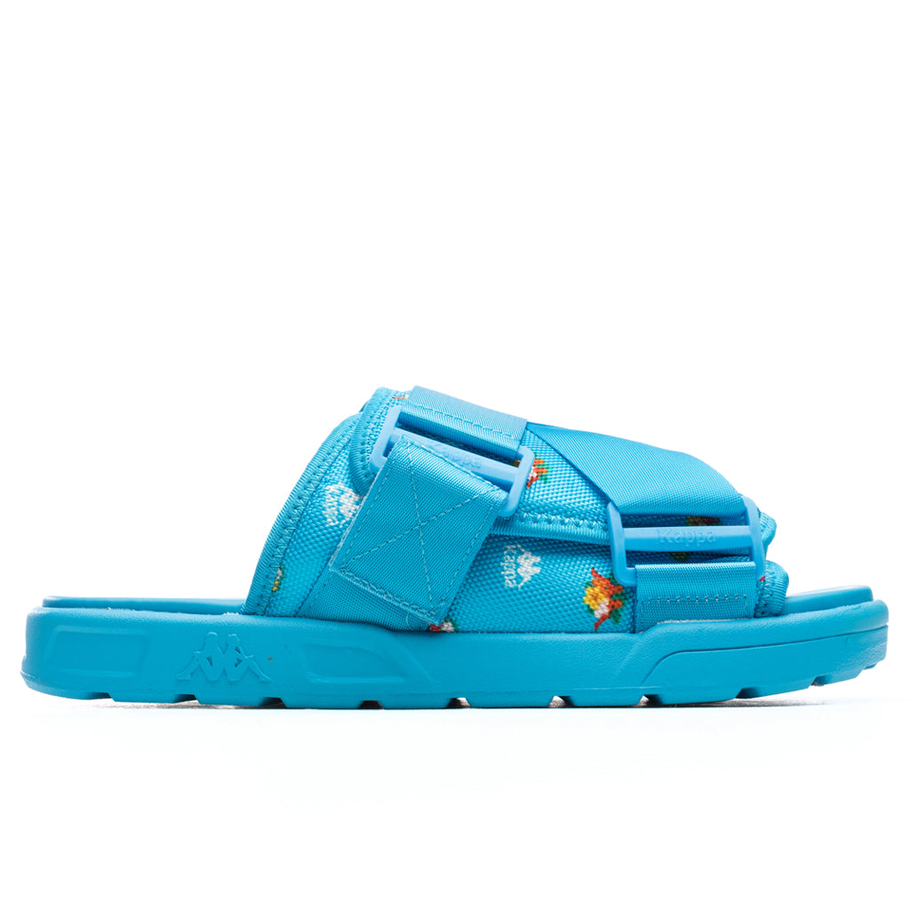 Kappa 222 Banda Degana Sandals - Blue Hawaiian/Off-White