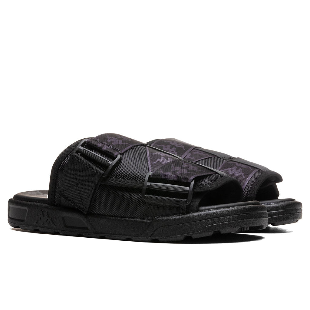 Kappa 222 Banda Mitel 1 Sandals - Black/Grey DK