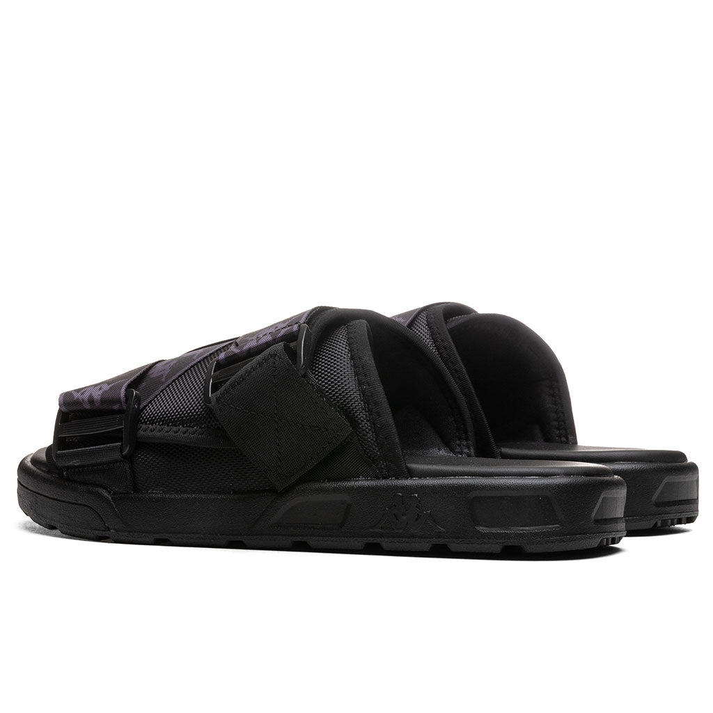 Kappa 222 Banda Mitel 1 Sandals - Black/Grey DK