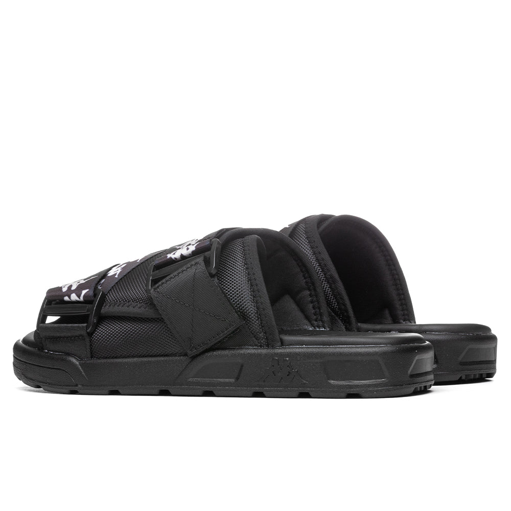 Kappa 222 Banda Mitel 1 Sandals - Black/White