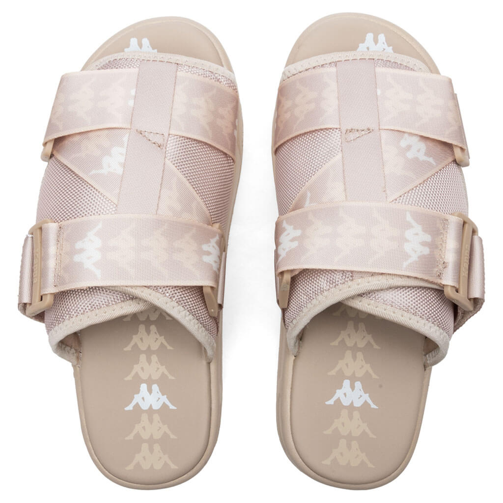 Kappa 222 Banda Mitel 1 Sandals - Light Beige/Beige Sand