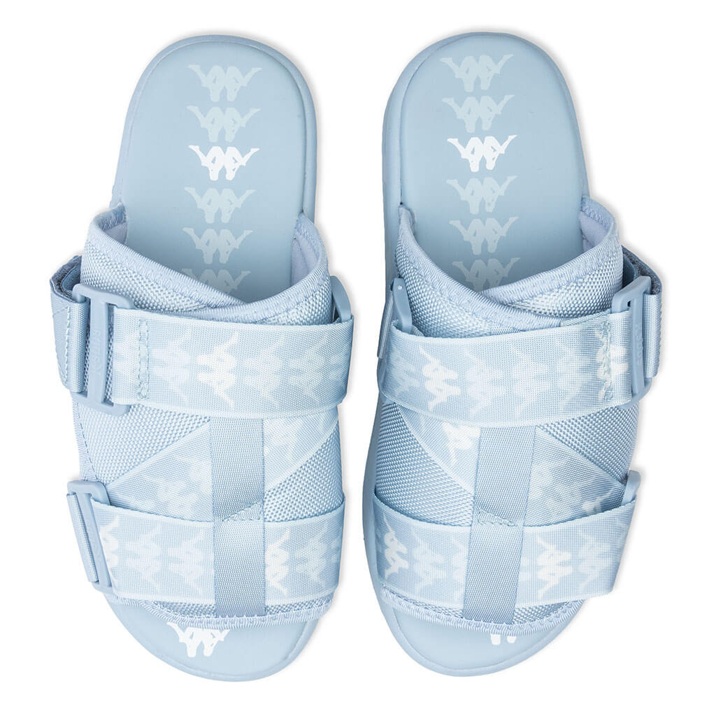 Kappa 222 Banda Mitel 1 Sandals - Light Blue/Blue Ice