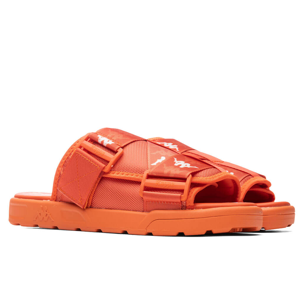 Kappa 222 Banda Mitel 1 Sandals - Orange/White