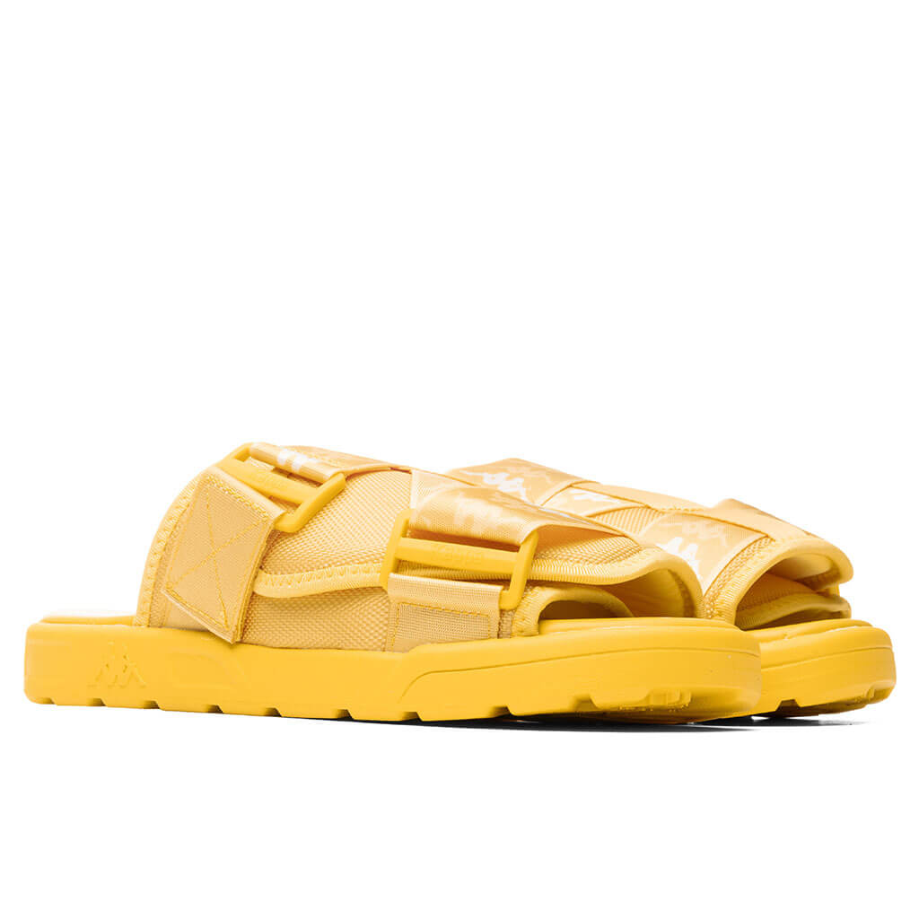 Kappa 222 Banda Mitel 1 Sandals - Yellow/White