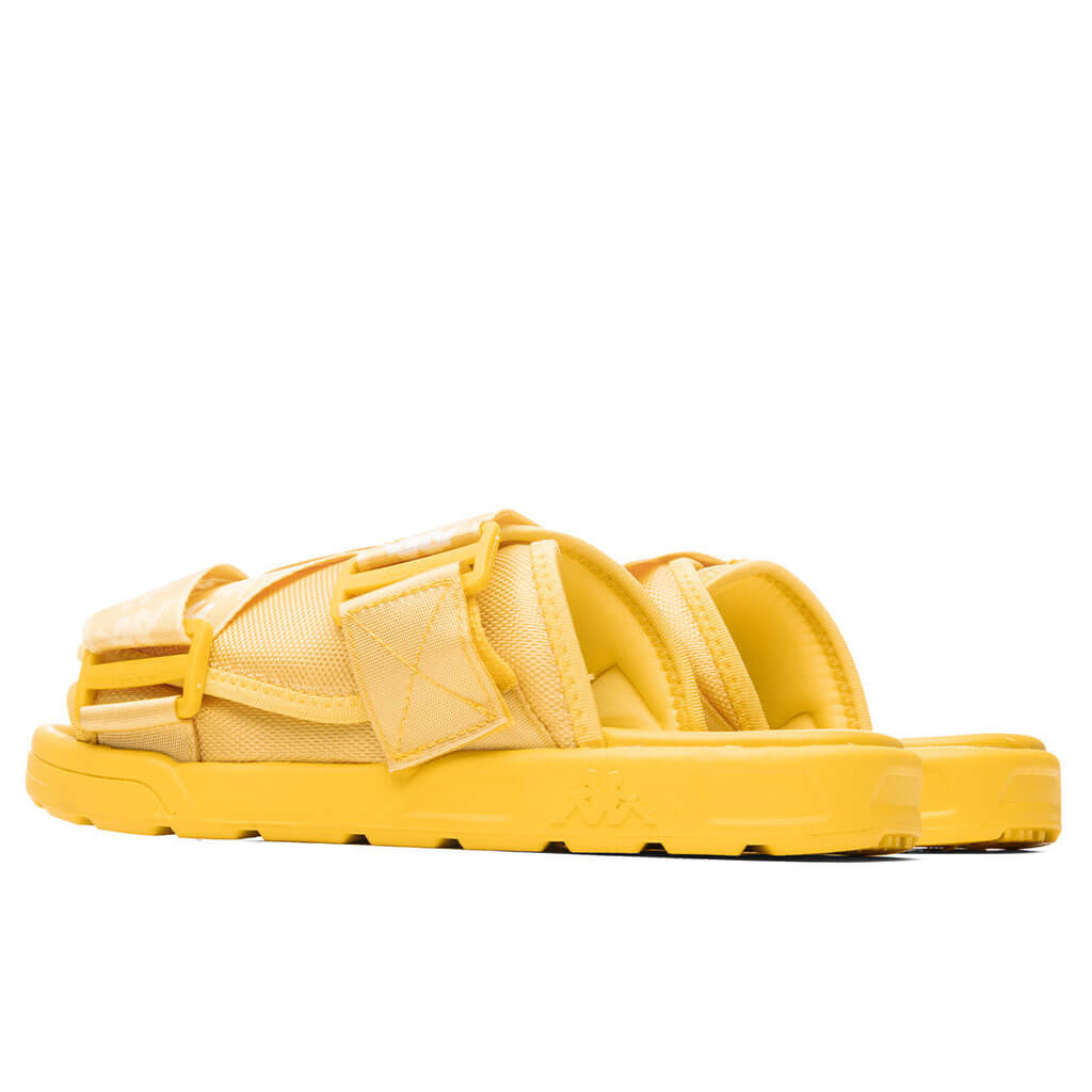 Kappa 222 Banda Mitel 1 Sandals - Yellow/White