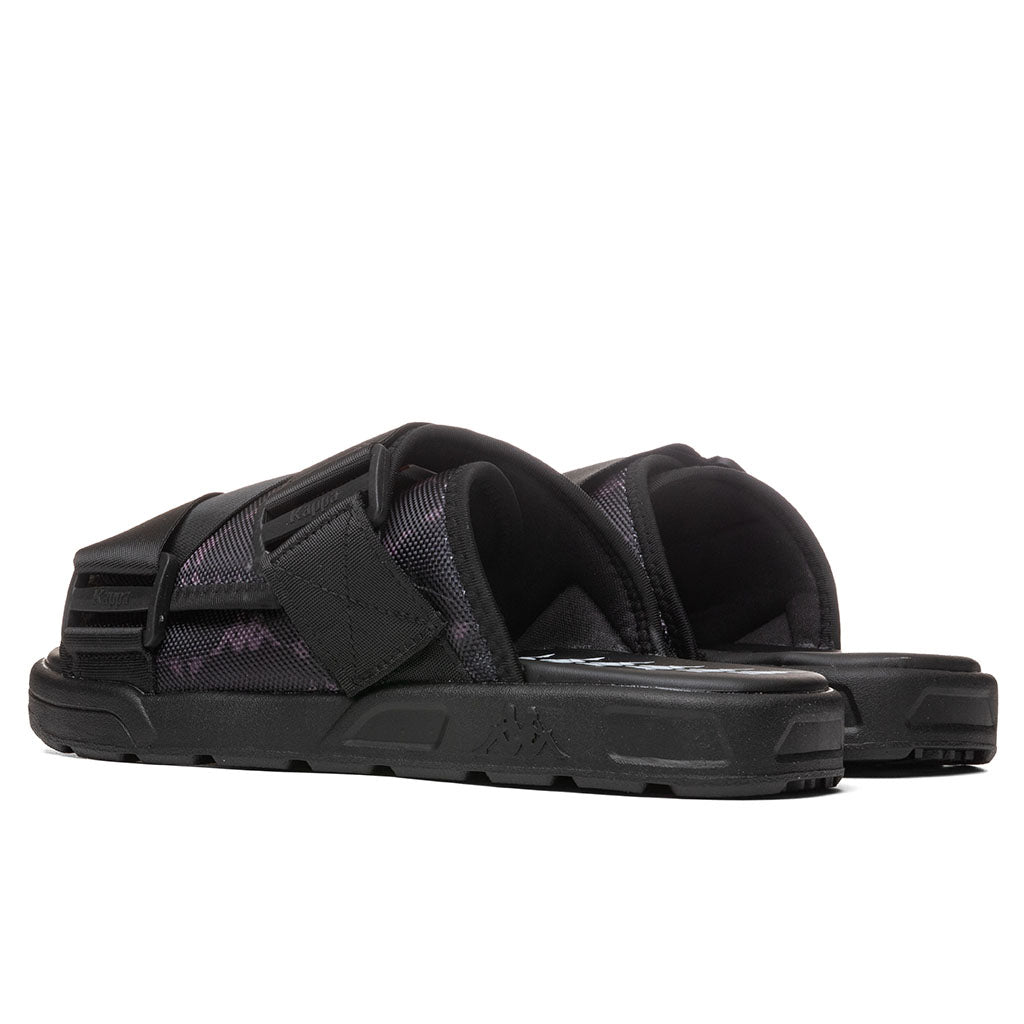 Kappa 222 Banda Mitel 4 Sandals - Black/White