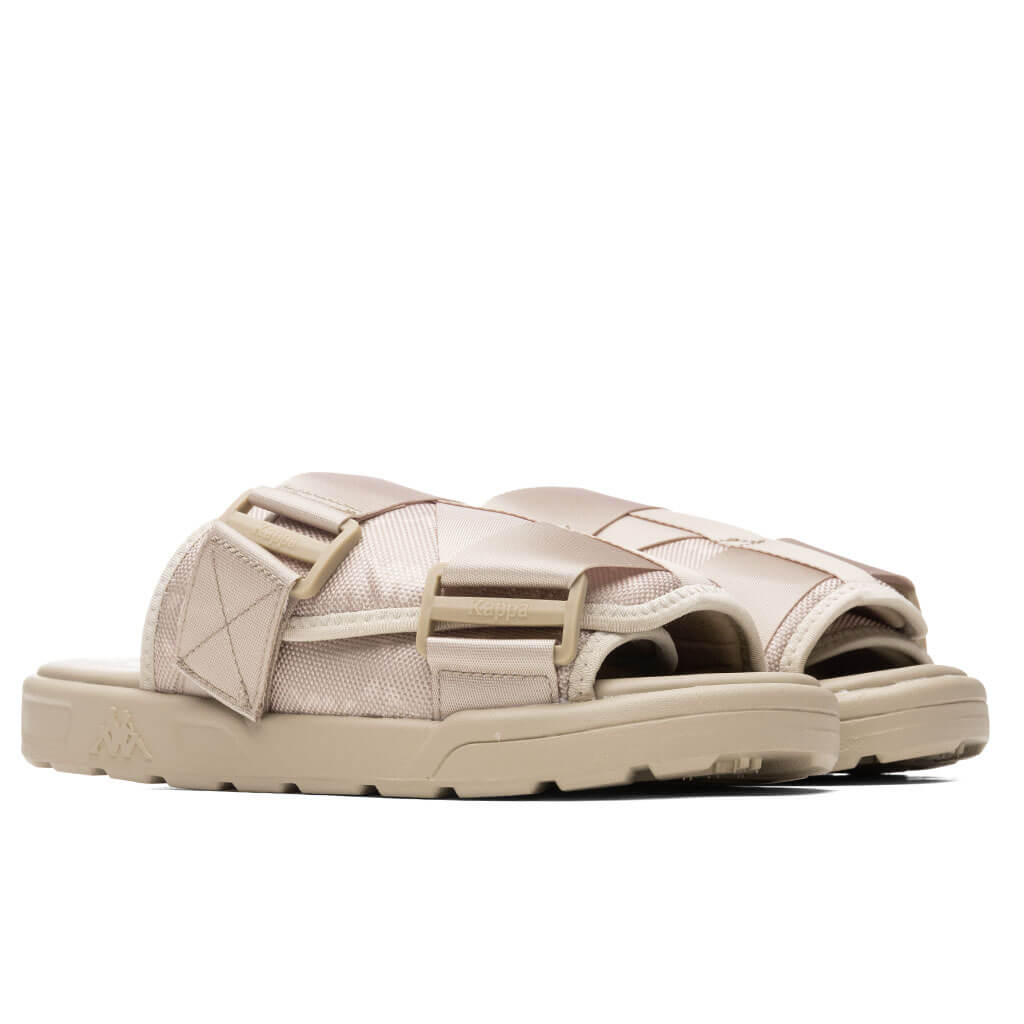 Kappa 222 Banda Mitel 4 Sandals - LT Beige/White