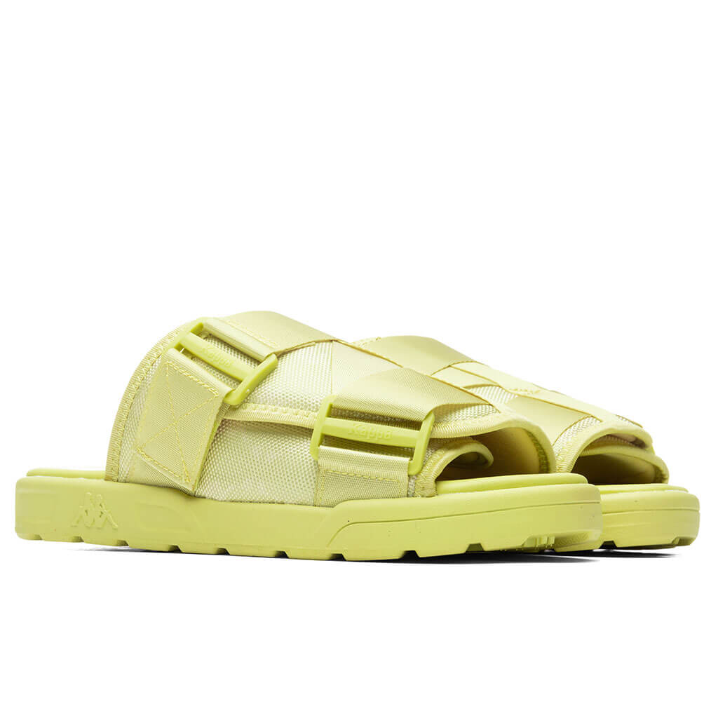 Kappa 222 Banda Mitel 4 Sandals - LT Green/White
