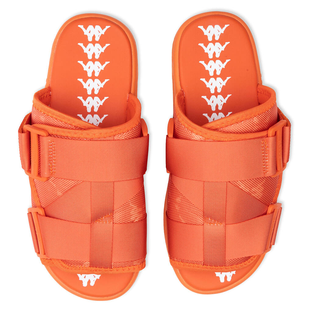 Kappa 222 Banda Mitel 4 Sandals - Orange/White