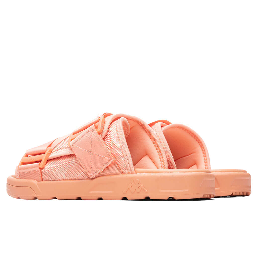 Kappa 222 Banda Mitel 4 Sandals - Pink Blush/White