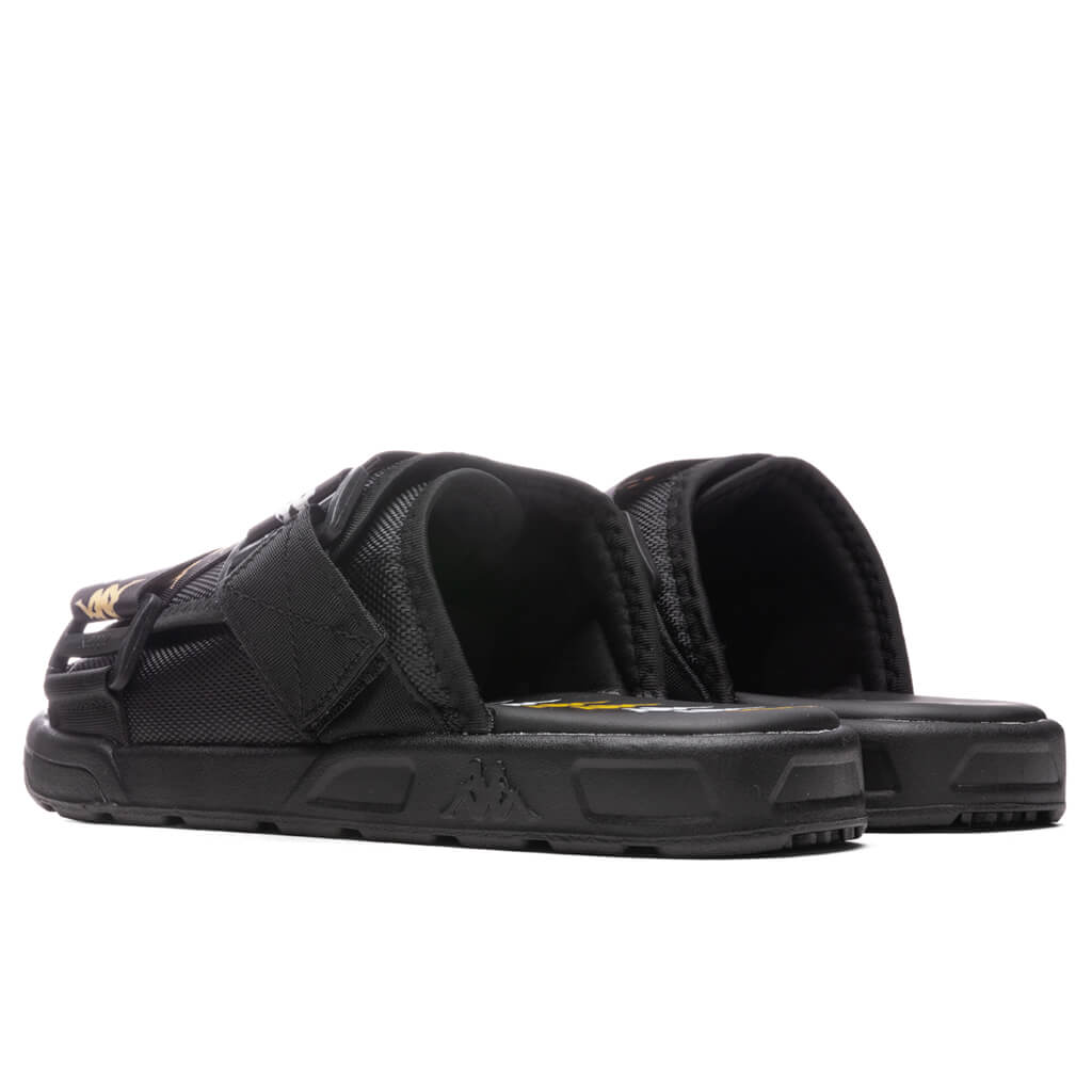 Kappa 222 Banda Mitel 7 Sandals - Black/White
