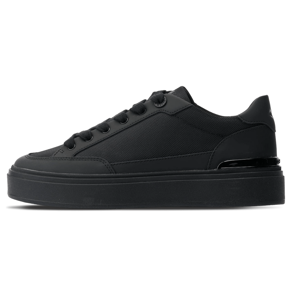 Mallet London MALLET Lansbury Men's Black Leather & Nylon Trainers